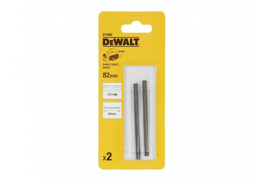 Fers de rabot TCT pour DW677, DW678K, DW678EK, DW680K - DT3906-QZ - Dewalt Fers de rabot TCT pour DW677, DW678K, DW678EK, DW680K - DT3906-QZ - Dewalt