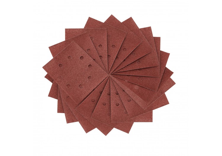 1/4 feuille abrasive pour ponceuses vibrantes grain 40 - 8 perforations 115x140mm - DT3011-QZ - Dewalt