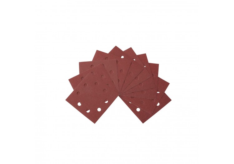 1/4 feuille abrasive pour ponceuses vibrantes grain 40 - 8 perforations 115x115mm - DT3020-QZ - Dewalt