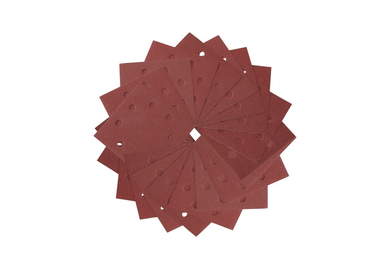 1/4 feuille abrasive pour ponceuses vibrantes grain 60 - 8 perforations 115x115mm - DT3031-QZ - Dewalt