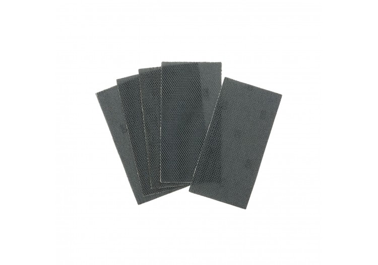 1/2 feuille abrasive velcro - structure en maille duree de vie extra longue x4 115x228mm grain 120 - DTM8552-QZ - Dewalt