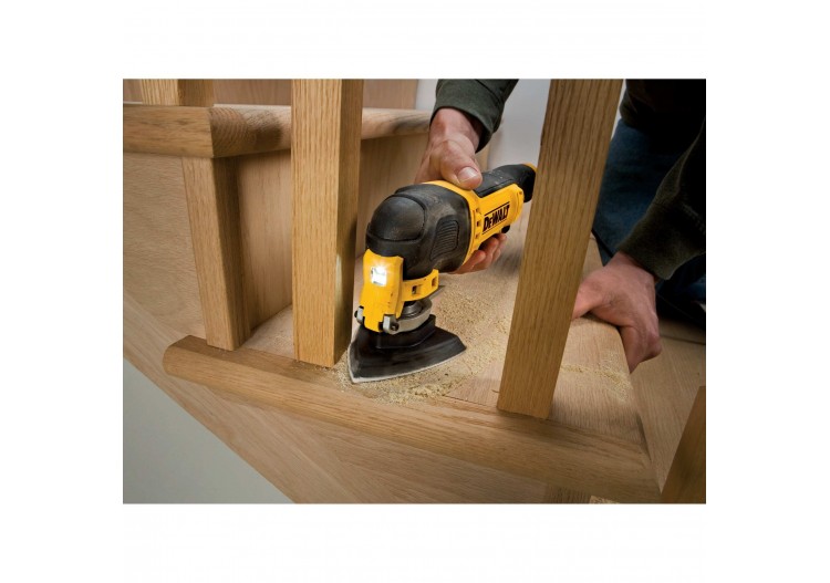 Abrasif velcro pour ponceuses delta velcro grain 80 - 6 perforations 93x93mm - DT3092-QZ - Dewalt 2