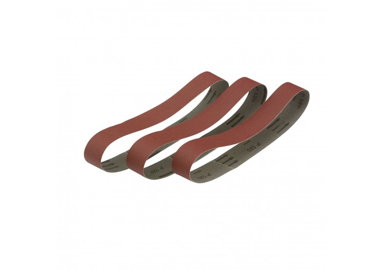 Bande abrasive pour tourets grains pour le travail du métal, du bois et de la céramique, 45x715mm grain 80 - DT3351-QZ - Dewalt