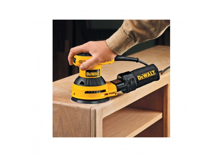 Disque abrasif velcro pour ponceuses excentriques grain 180 - 8 perforations ø 125mm - DT3106-QZ - Dewalt 2