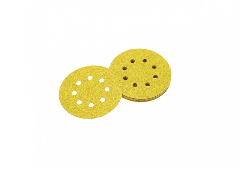 Disque abrasif velcro pour ponceuses excentriques grain 120 - 8 perforations ø 125mm - DT3115-QZ - Dewalt Disque abrasif velcro pour ponceuses excentriques grain 120 - 8 perforations ø 125mm - DT3115-QZ - Dewalt