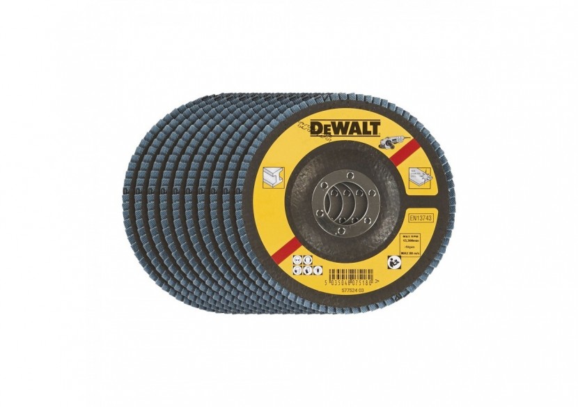 Disque A Lamelles Grain 60 Ø 115mm - DT3256-QZ - Dewalt Disque A Lamelles Grain 60 Ø 115mm - DT3256-QZ - Dewalt