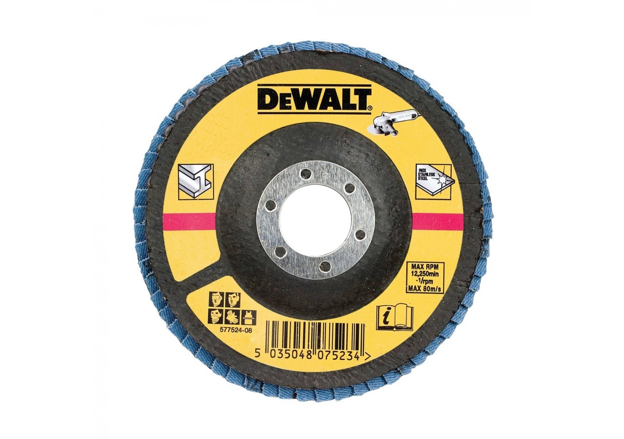 Disque a lamelles type 29 - grain 60 ø 125mm - DT3266-QZ - Dewalt