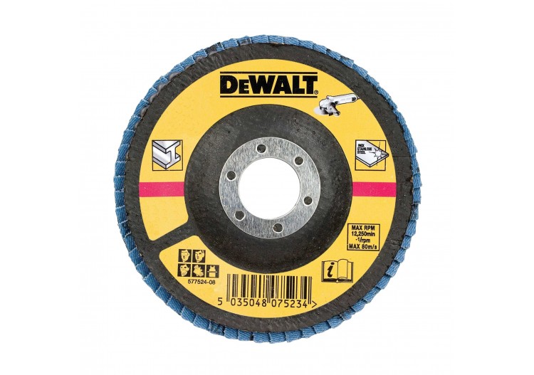 Disque a lamelles type 27 - grain 36 ø 125mm - DT3308-QZ - Dewalt