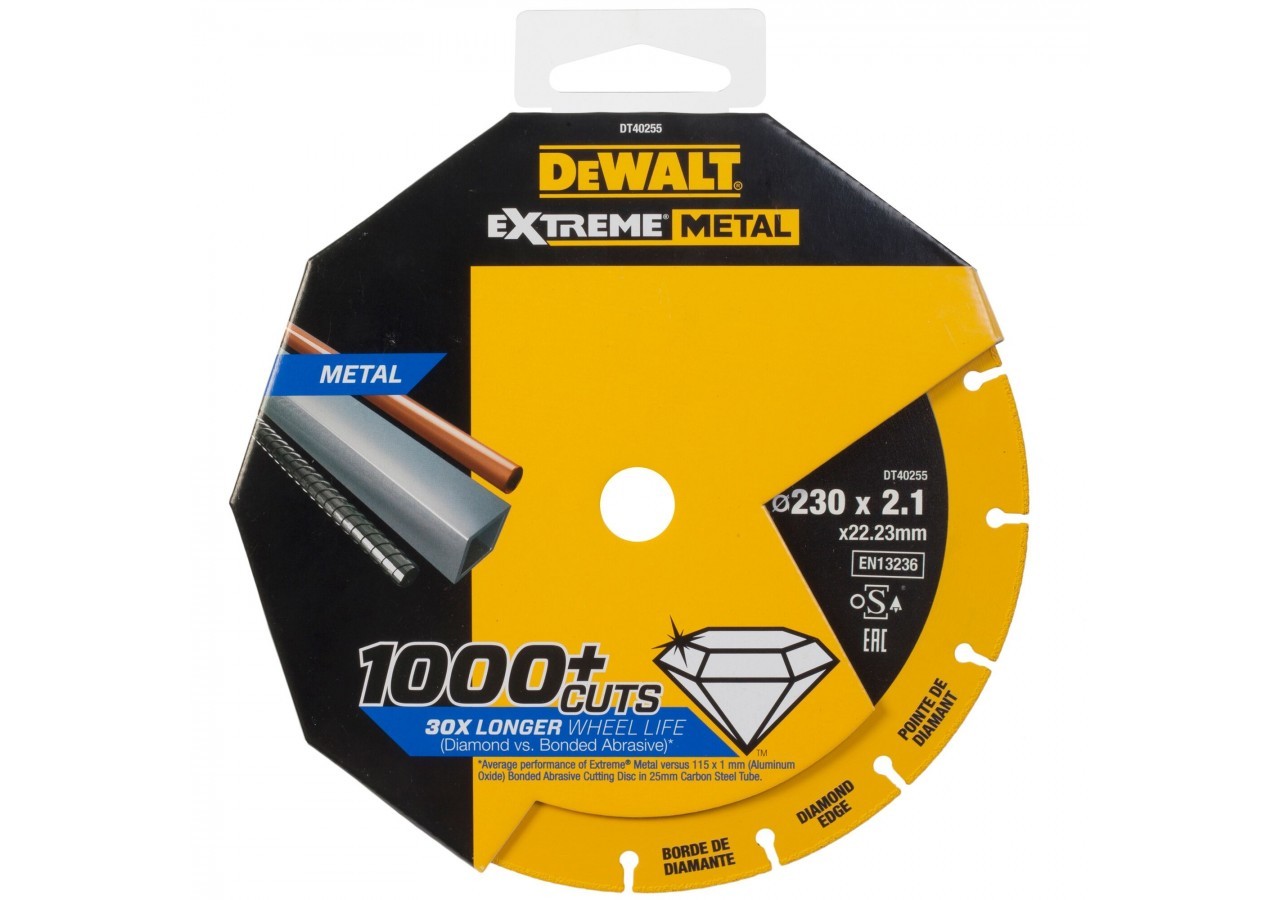 Disque Extreme Métal 230 X X 22.23 X 1.5 mm - DT40255-QZ - Dewalt