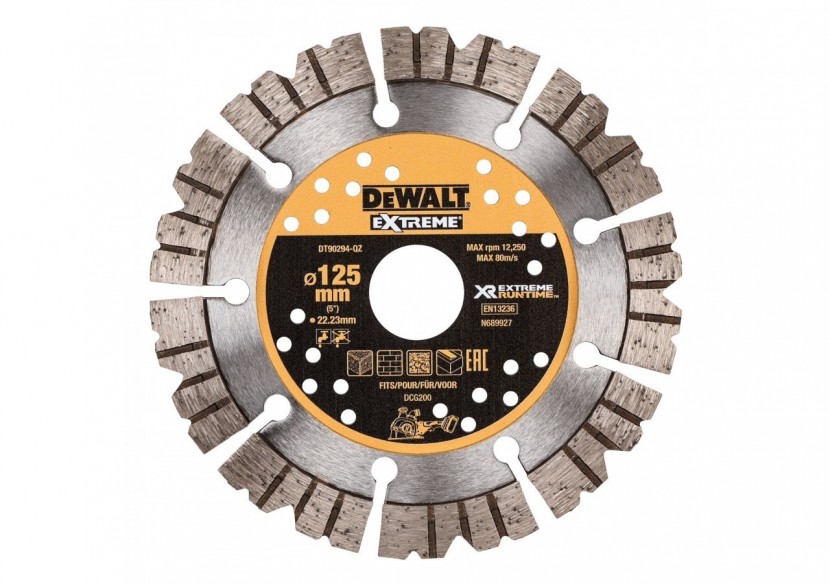 125x22mm Extreme Runtime Diamond Wheel - DT90294-QZ - Dewalt