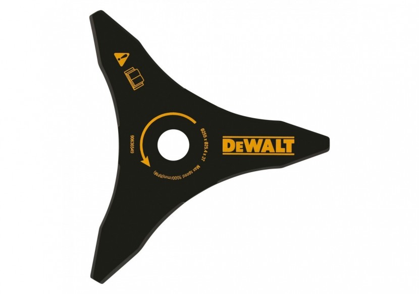 Couteau à herbe 3 lames / dents 250mm pour débroussailleuse - DT20653-QZ - Dewalt Couteau à herbe 3 lames / dents 250mm pour débroussailleuse - DT20653-QZ - Dewalt