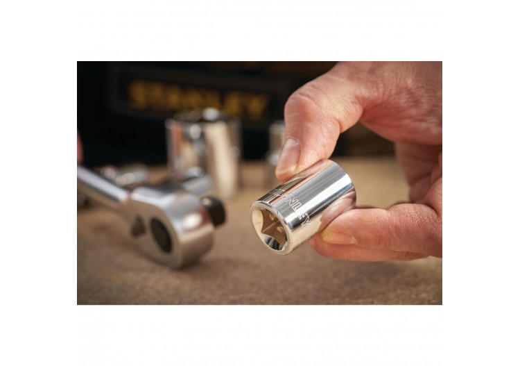 DOUILLE 1/2" 6 PANS 22 MM - STMT86522-0 - Stanley 2