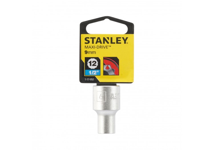 DOUILLE 1/2" 12 PANS 9MM - 1-17-052 - Stanley 2