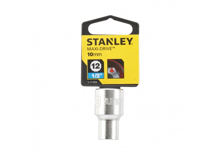 DOUILLE 1/2" 12 PANS 10MM - 1-17-053 - Stanley 2