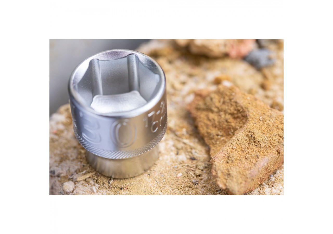 CLIQUET 120 DENTS ½’’ FATMAX + 9 DOUILLES + 10 EMBOUTS + PORTE- EMBOUT – 21 PCS - FMMT82681-0 - Stanley