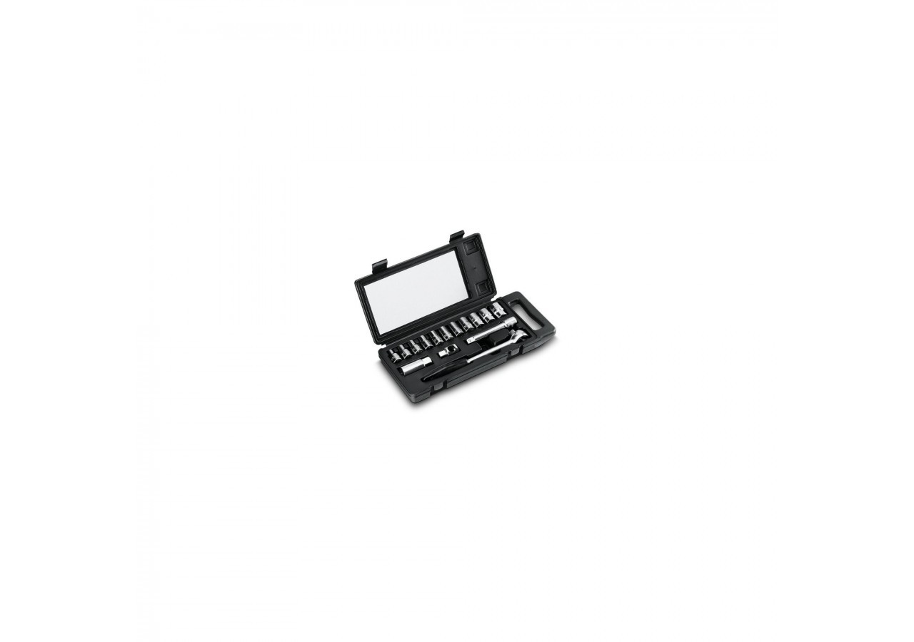 COFFRET A DOUILLES CARRE CONDUCTEUR 1/2" - JEU DE 15PCS - 1-87-065 - Stanley