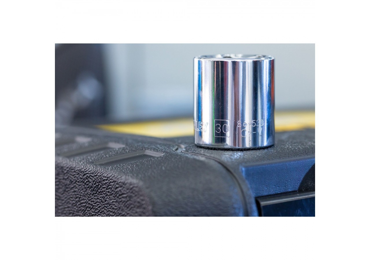 CLIQUET 72 DENTS - 1/4" + 10 DOUILLES – 11 PCS - STMT82666-0 - Stanley