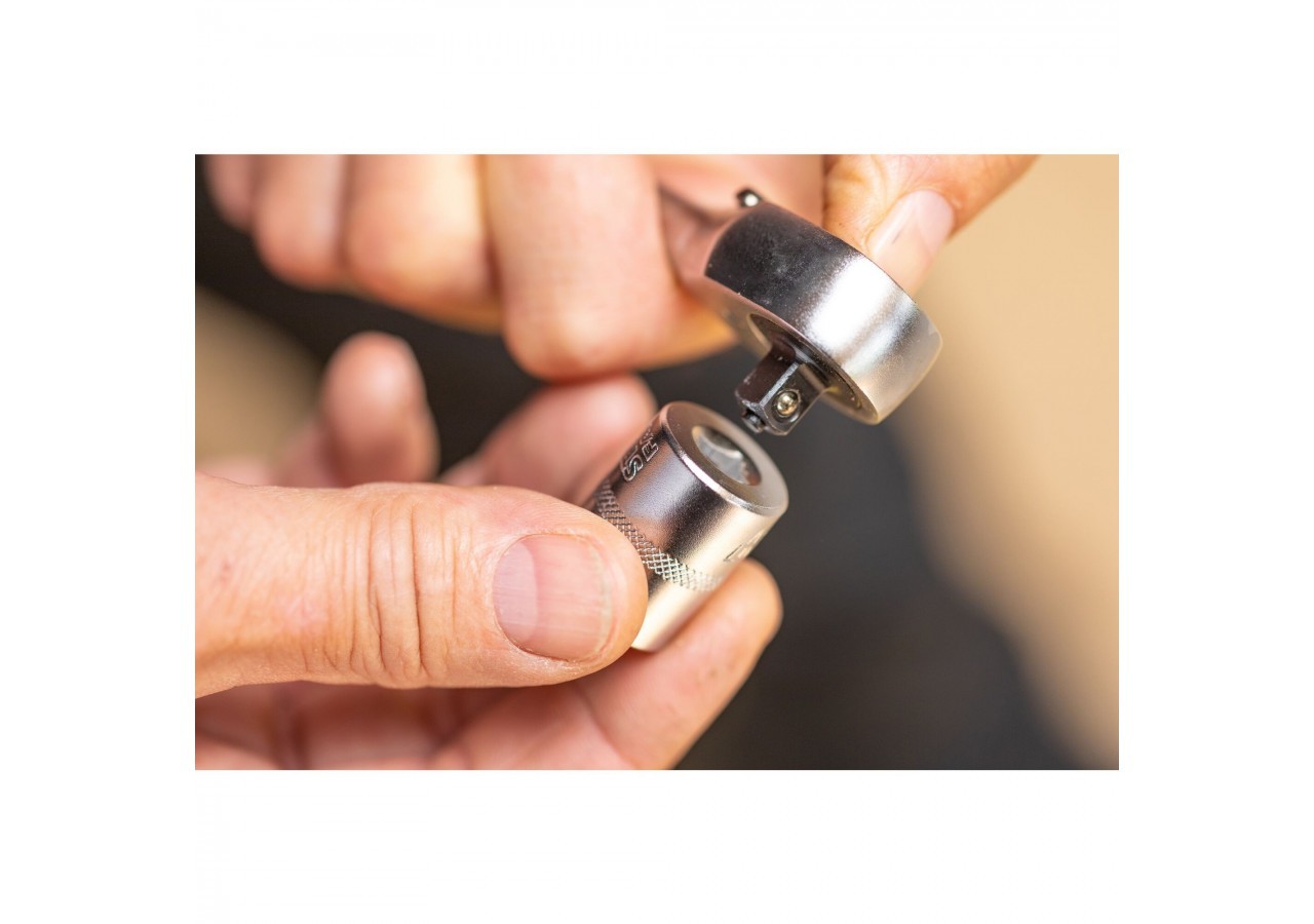 CLIQUET 120 DENTS ¼’’ FATMAX + 10 DOUILLES + 10 EMBOUTS + PORTE- EMBOUT – 22 PCS - FMMT82679-0 - Stanley