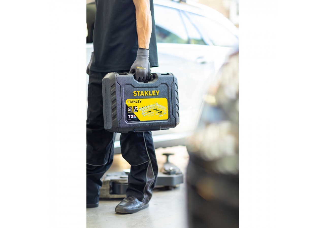 COFFRET DE DOUILLES ¼’’ - JEU DE 38 PCS - STMT82828-1 - Stanley