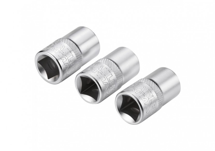 JEU DE DOUILLES 1/2" 6 PANS 14-15- 16 MM FATMAX - 3 PIECES - FMMT17093-0 - Stanley