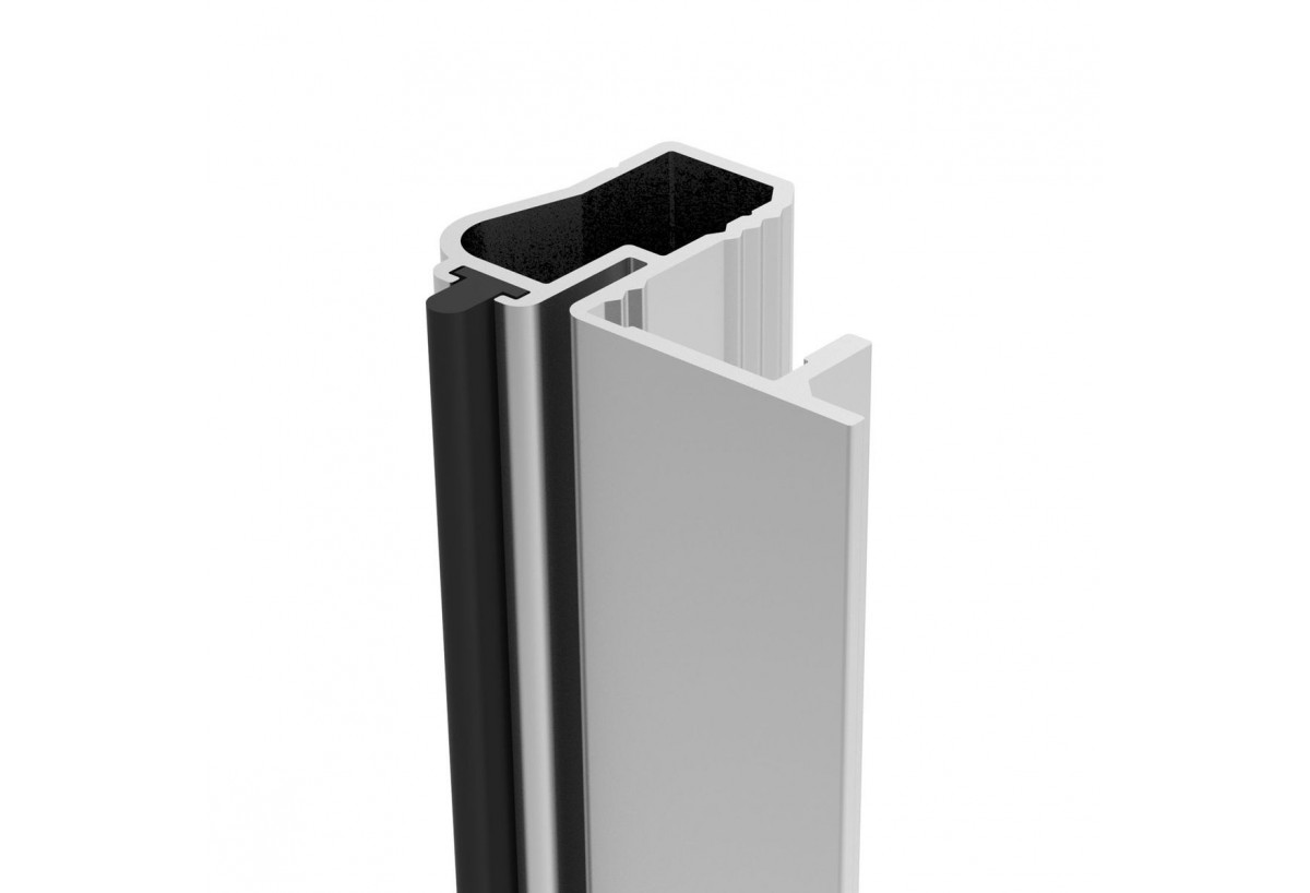 Façade de placard coulissante 4 portes Macchiato graphic argile glacé - Kazed : Confort'Mat