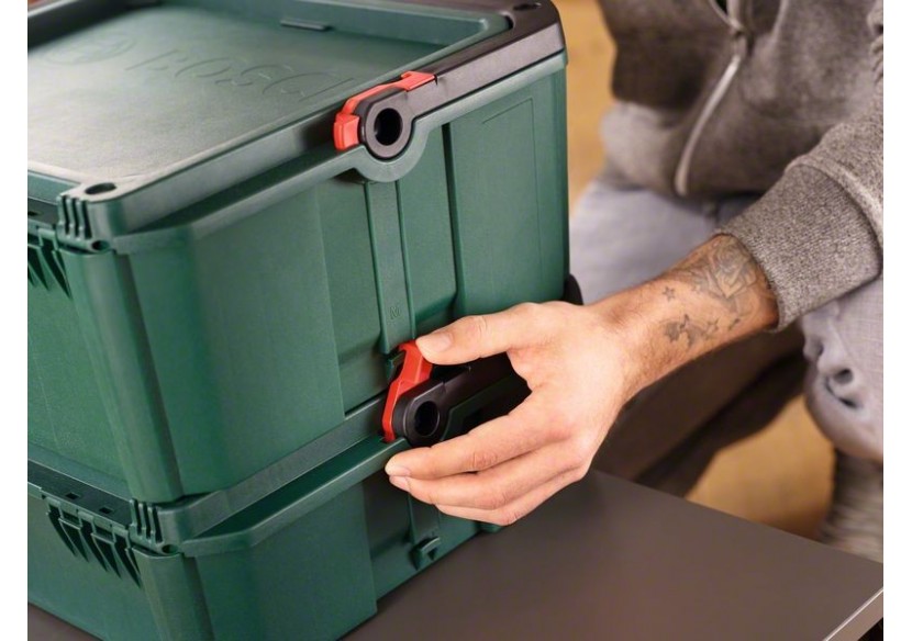 Boîte de rangement SystemBox Vide Taille M - 1600A01SR4 - Bosch Boîte de rangement SystemBox Vide Taille M - 1600A01SR4 - Bosch