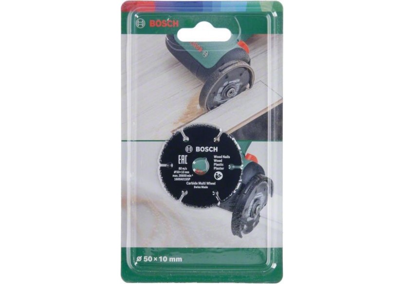 1 Disque Carbure 50mm - 1600A01S5X - Bosch 1 Disque Carbure 50mm - 1600A01S5X - Bosch