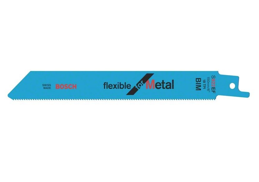 100 Lames scie sabre BIM Flexible Métal 150mm S922EF - 2608656028 - Bosch 100 Lames scie sabre BIM Flexible Métal 150mm S922EF - 2608656028 - Bosch
