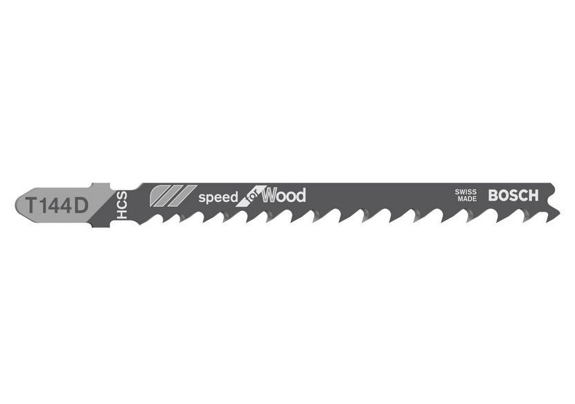100 Lames scie sauteuse HCS Speed Bois 100mm  Pas : 4-5,2mm T144D - 2608637880 - Bosch 100 Lames scie sauteuse HCS Speed Bois 100mm  Pas : 4-5,2mm T144D - 2608637880 - Bosch