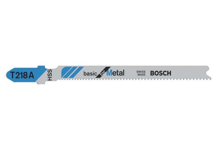 100 Lames scie sauteuse HSS Métal 92mm  Pas : 1,1-1,5mm T218A - 2608631706 - Bosch 100 Lames scie sauteuse HSS Métal 92mm  Pas : 1,1-1,5mm T218A - 2608631706 - Bosch