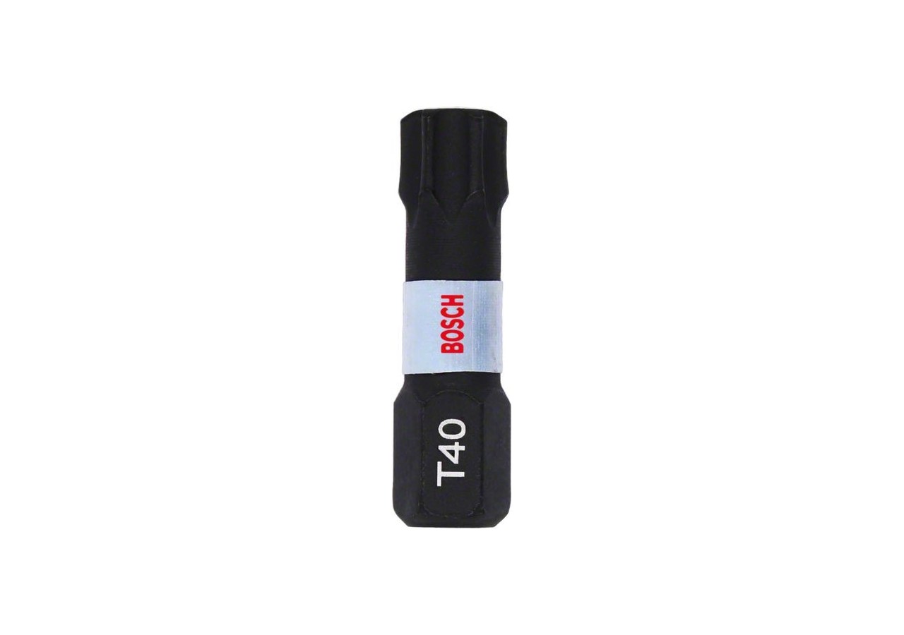 2 embouts IMPACT T40 25mm - 2608522478 - Bosch