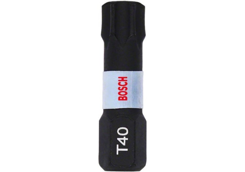 2 embouts IMPACT T40 25mm - 2608522478 - Bosch