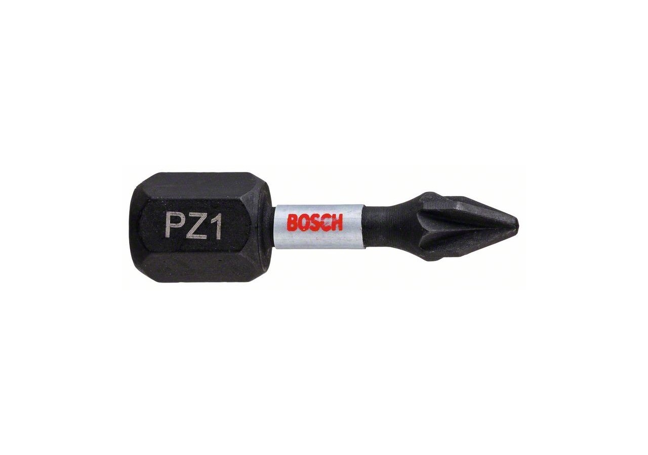 2 embouts vissage IMPACT 25mm PZ1 - 2608522400 - Bosch