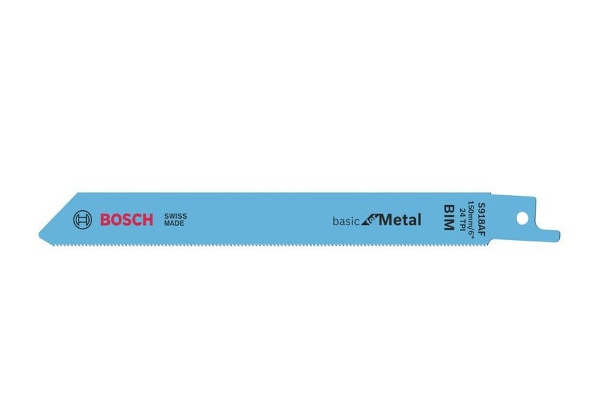2 Lames scie sabre BIM Métal 150mm S918AF - 2608651944 - Bosch 2 Lames scie sabre BIM Métal 150mm S918AF - 2608651944 - Bosch