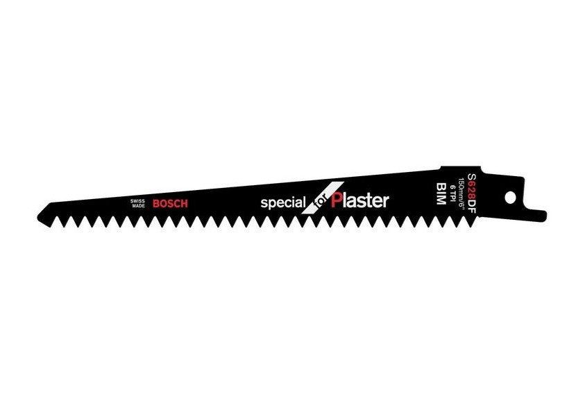 2 Lames scie sabre BIM Plâtre 150mm S628DF - 2608656274 - Bosch 2 Lames scie sabre BIM Plâtre 150mm S628DF - 2608656274 - Bosch