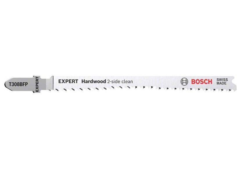 2 Lames scie sauteuse EXPERT BIM Sans éclat Bois dur 117mm T308BFP - 2608901714 - Bosch 2 Lames scie sauteuse EXPERT BIM Sans éclat Bois dur 117mm T308BFP - 2608901714 - Bosch