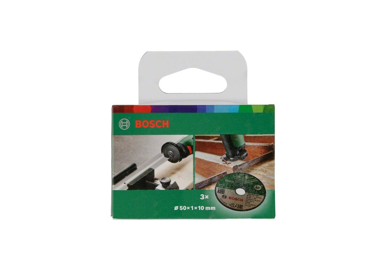 3 Disques à tronçonner Métal 50mm - 1600A01S5Y - Bosch