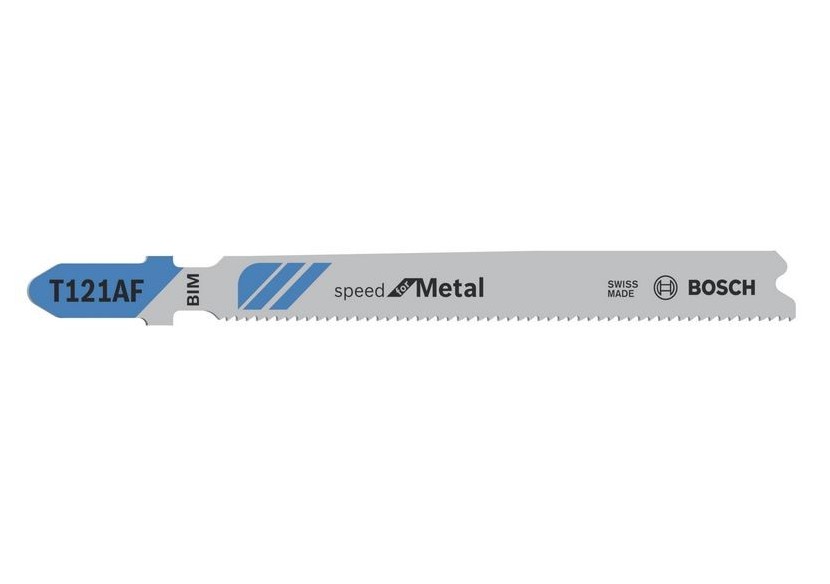3 Lames scie sauteuse BIM Speed Métal 92mm  Pas : 1,2mm T121AF - 2608636698 - Bosch 3 Lames scie sauteuse BIM Speed Métal 92mm  Pas : 1,2mm T121AF - 2608636698 - Bosch
