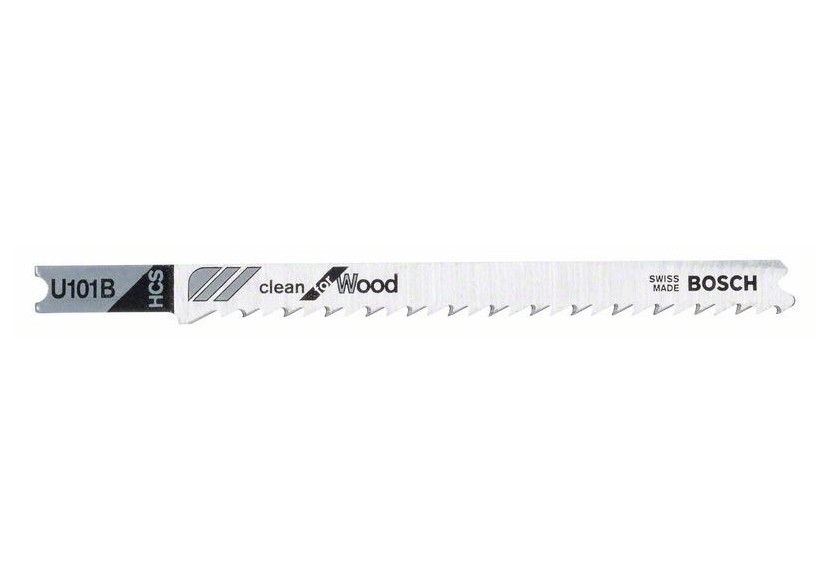 3 Lames scie sauteuse HCS Clean Bois 100mm  Pas : 2,7mm U101B - 2608630565 - Bosch 3 Lames scie sauteuse HCS Clean Bois 100mm  Pas : 2,7mm U101B - 2608630565 - Bosch