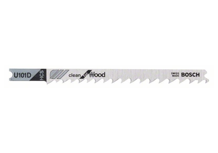 3 Lames scie sauteuse HCS Clean Bois 100mm  Pas : 4-5,2mm U101D - 2608637723 - Bosch 3 Lames scie sauteuse HCS Clean Bois 100mm  Pas : 4-5,2mm U101D - 2608637723 - Bosch