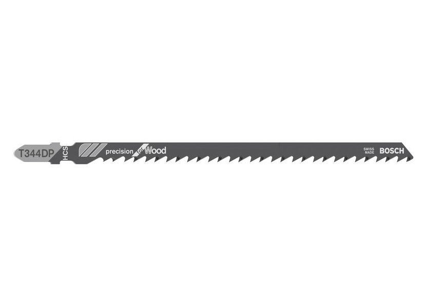 3 Lames scie sauteuse HCS Précision Bois 152mm  Pas : 4mm T344DP - 2608633A32 - Bosch 3 Lames scie sauteuse HCS Précision Bois 152mm  Pas : 4mm T344DP - 2608633A32 - Bosch