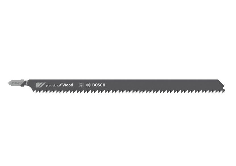 3 Lames scie sauteuse HCS Précision Bois 250mm  Pas : 4mm T1044DP - 2608667394 - Bosch 3 Lames scie sauteuse HCS Précision Bois 250mm  Pas : 4mm T1044DP - 2608667394 - Bosch
