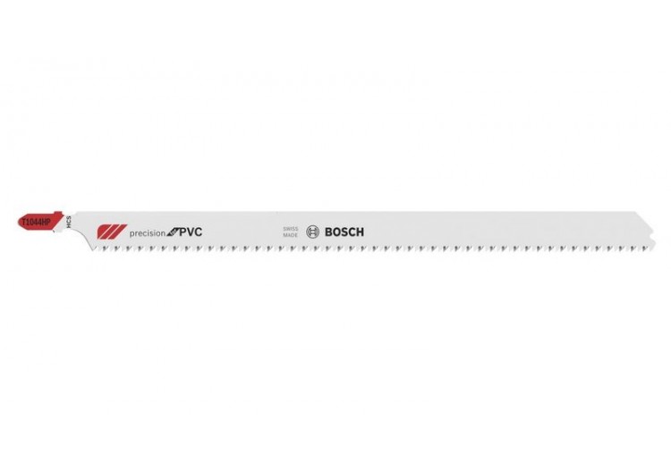 3 Lames scie sauteuse HCS Spécial PVC 250mm  Pas : 2,3mm T1044HP - 2608667843 - Bosch