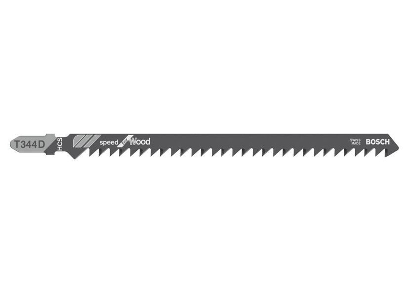 3 Lames scie sauteuse HCS Speed Bois 152mm  Pas : 4mm T344D - 2608637944 - Bosch 3 Lames scie sauteuse HCS Speed Bois 152mm  Pas : 4mm T344D - 2608637944 - Bosch