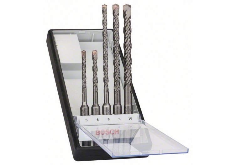 5 forets beton sds plus 5 PRO 5/6/6/8/10mm - 2607019927 - Bosch
