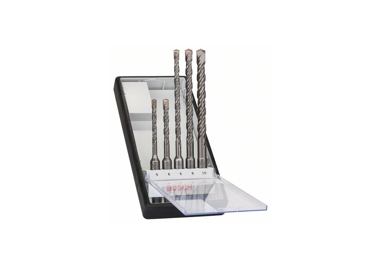 5 forets beton sds plus 5 PRO 5/6/6/8/10mm - 2607019927 - Bosch