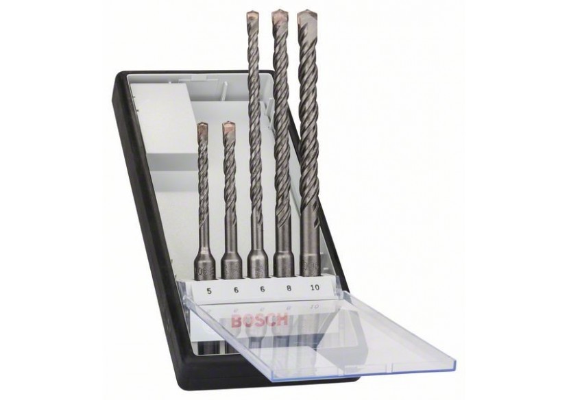5 forets beton sds plus 5 PRO 5/6/6/8/10mm - 2607019927 - Bosch