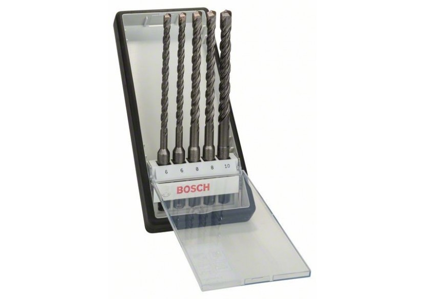 5 forets beton sds plus 5 PRO 6/6/8/8/10mm - 2607019928 - Bosch