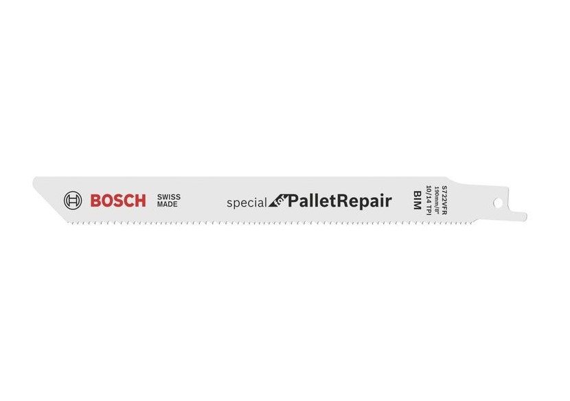 5 Lames scie sabre BIM Démolition Palette 190mm S722VFR - 2608658027 - Bosch 5 Lames scie sabre BIM Démolition Palette 190mm S722VFR - 2608658027 - Bosch