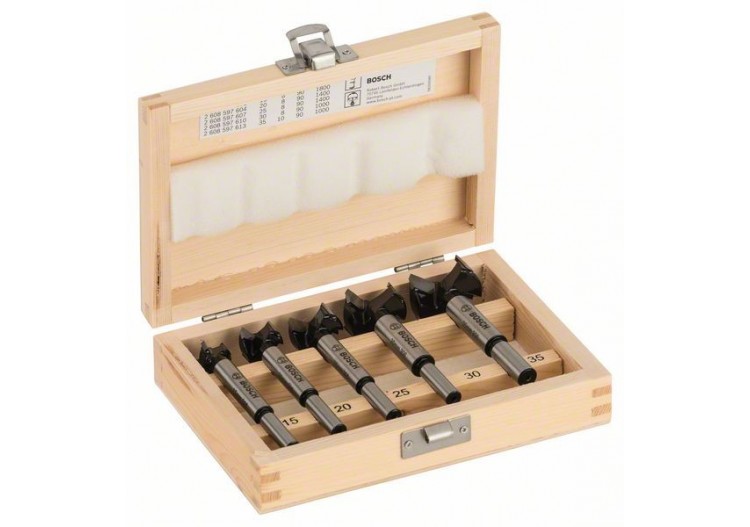 5 MECHES 15/35 FACONNER - 2607018750 - Bosch